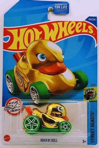 Hot Wheels Pato Duck N Roll Treasure Hunt Th Gold Colección MercadoLibre