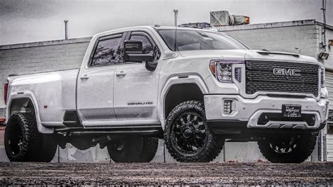 Lifted Gmc Dually Denali