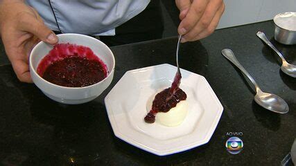 Chef Renato Lobato Ensina A Preparar Panna Cotta Mg G