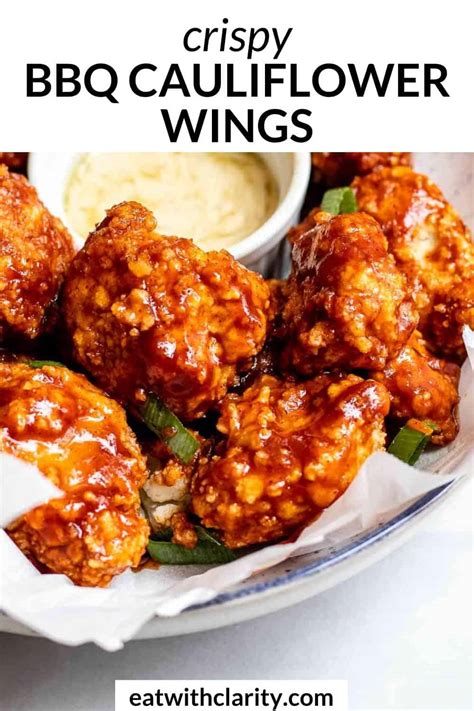 Bbq Cauliflower Wings Eat With Clarity