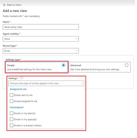Configure The Inbox Microsoft Learn