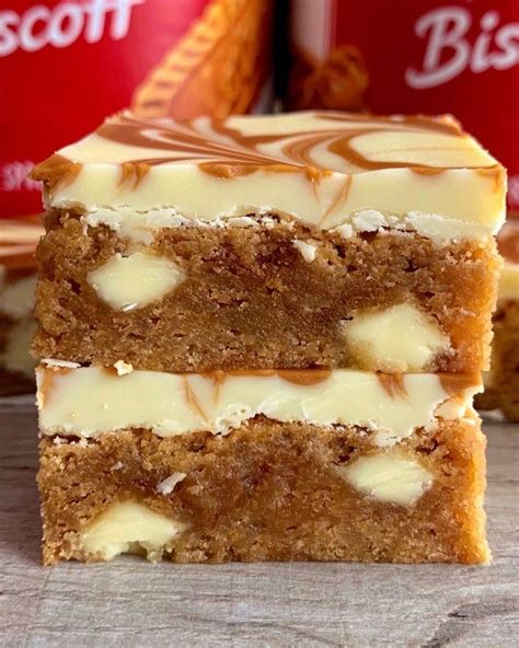 Fitwaffle Kitchen On Instagram Biscoff Cookie Bars 😍 Why Have Cookies