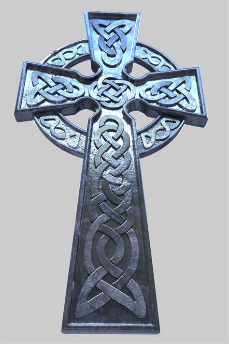 Celtic Cross Boondock Saints Free 3d Model Obj Max Fbx Free3d