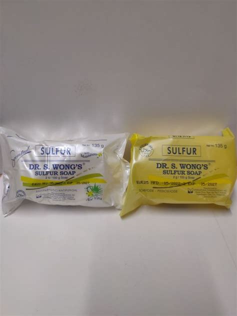 Dr S Wongs Sulfur Soap 135g Lazada Ph