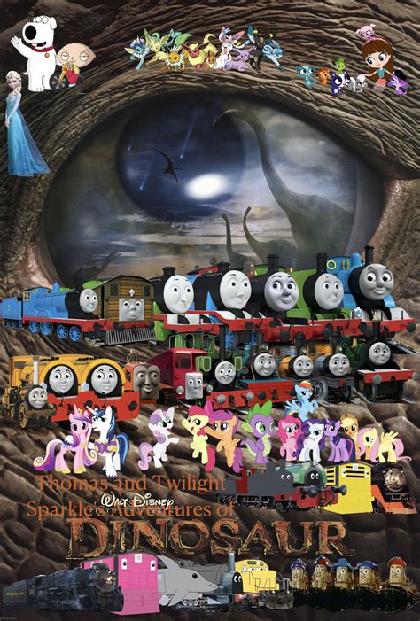 Thomas And Twilight Sparkles Adventures Of Dinosaur The Stuingtion