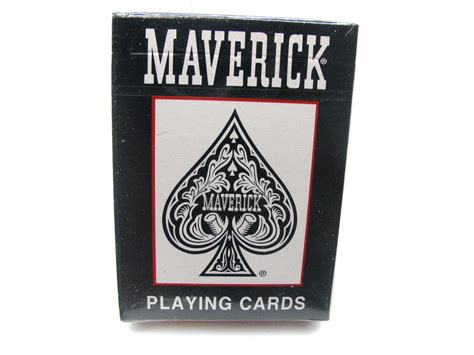 Maverick Standard Index Playing Cards 1 Sealed Blue Deck — Pippd