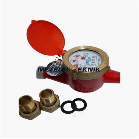 Hot Water Multi Jet Brass Flow Meter SHM Size Inch