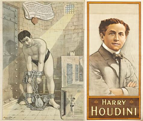 WILD ABOUT HARRY Two Of Four Houdini Posters Sell In NYC Auction