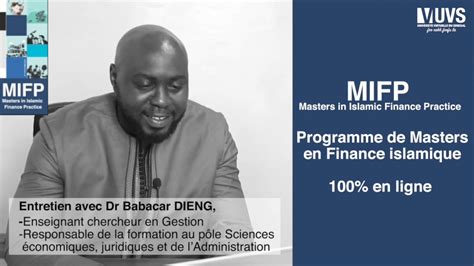 Master En Finance Islamique En Partenariat Avec Uvs Et Inceif Youtube