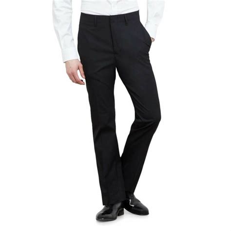 Bottoms Men Kenneth Cole Stretch Heather Slim Fit Flex Waistband Flat