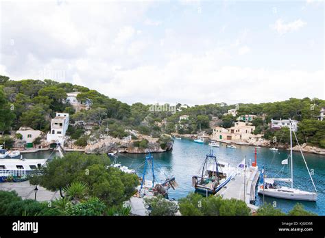 Beautiful Harbour Cala Figuera Mallorca Spain Stock Photo Alamy