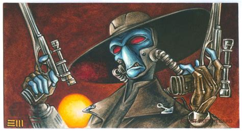 Cad Bane - Clone Wars WideVision Sketch Card by Erik-Maell on DeviantArt