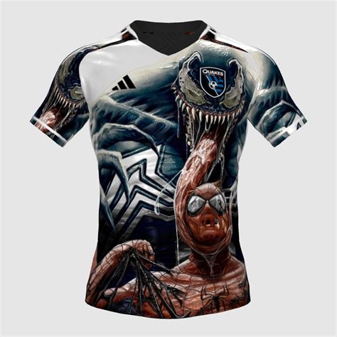 San Jose Eaerthquake X Venom Spiderman FIFA 23 Kit Creator Showcase