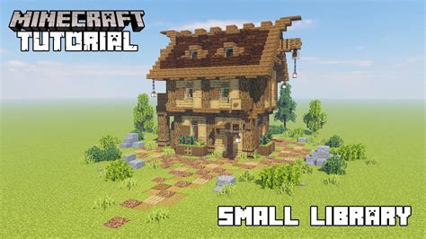 Small Library Tutorial Minecraft Youtube