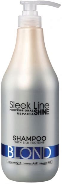 Stapiz Sleek Line Szampon Z Jedwabiem Blond 1000ml 10452815393 Allegro Pl