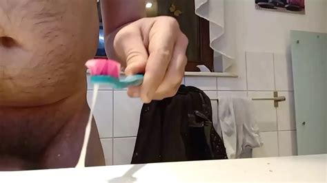 Sascha Kern Cums Own Toothbrush German Gay Cum Tribute Porn Xhamster