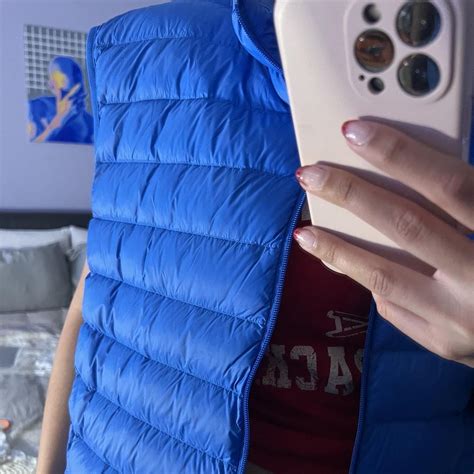 32 Degrees Royal Blue Pufferbubble Vest Great Depop