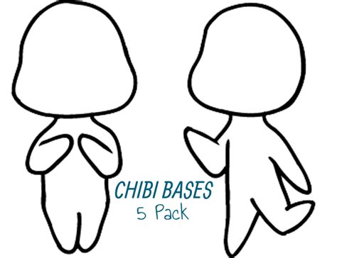 Chibi Base Pack By Puffyfluff156 On Deviantart