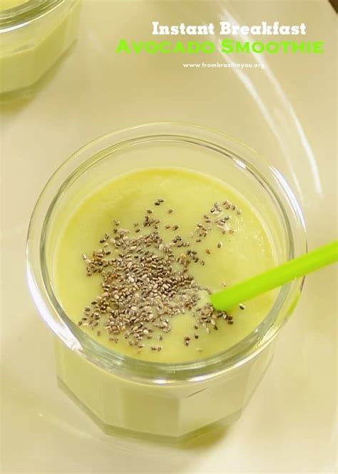 Avocado Smoothie - Easy and Delish