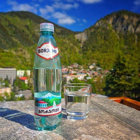 Как выглядит минеральная вода боржоми