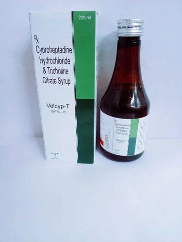 Cyproheptadine Syrups Packaging Type With Carton Packaging Size 200