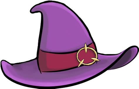 purple witch hat png #1186413