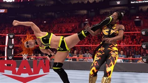 WWE 2K22 RAW Bianca Belair Naomi Promo Bianca Belair Vs Gigi Dolin