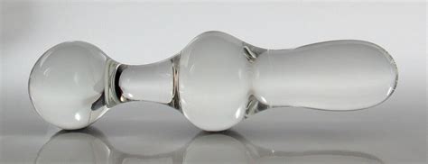 Medium Glass Kegel Exercise Hourglass Butt Plug Dildo Sex Etsy