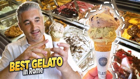 Searching For The BEST GELATO In ROME YouTube