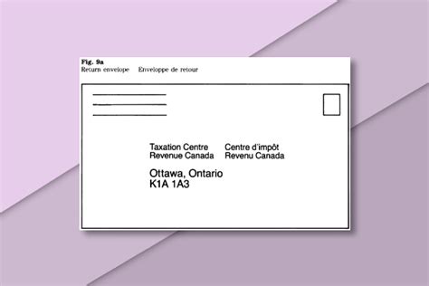 Letter Envelope Format Canada