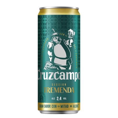 CERV CRUZCAMPO TREMENDA LATA 33CL Supermercados Ruiz Galan