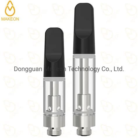 Thick Oil Atomizer Ceramic Coil Vape Cartridges 4intake Holes Glass 510 Thread Vaporizer Tank