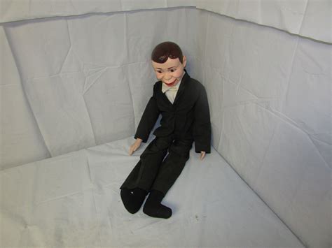 Vtg 1977 Juro Novelty Company Charlie Mccarthy Doll Ventriloquist Dummy