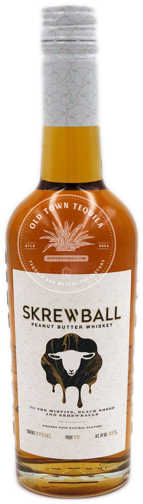 Skrewball Peanut Butter Whiskey Eggnog Old Town Tequila