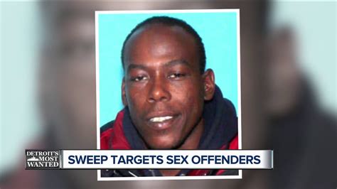 Detroits Most Wanted Sex Offender Sweep Youtube