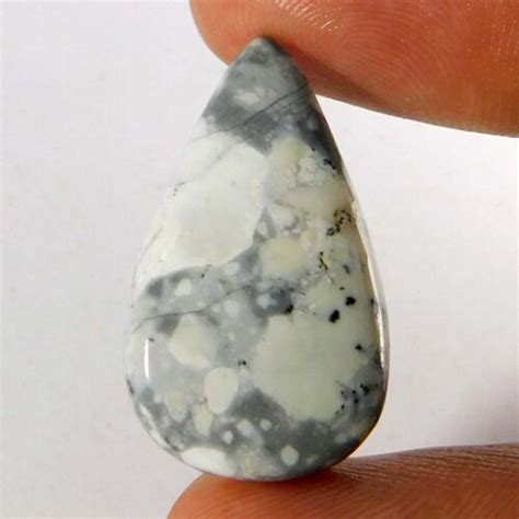 20 00Cts 100 Natural Unique MALIGANO Jasper Pear Cabochon Loose