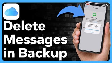 How To Delete Messages From Icloud Backup Youtube