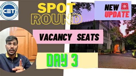 Coep Spot Round Day Mht Cet Vacants Seats Cut Off Spot Round