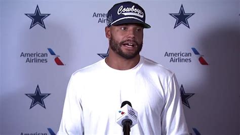 Dak Prescott Breaks Silence On Brother's Death, 'It's Tough'