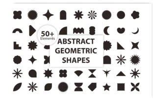 Abstract Geometric Shapes Graphic By Endiarrai Creative Fabrica