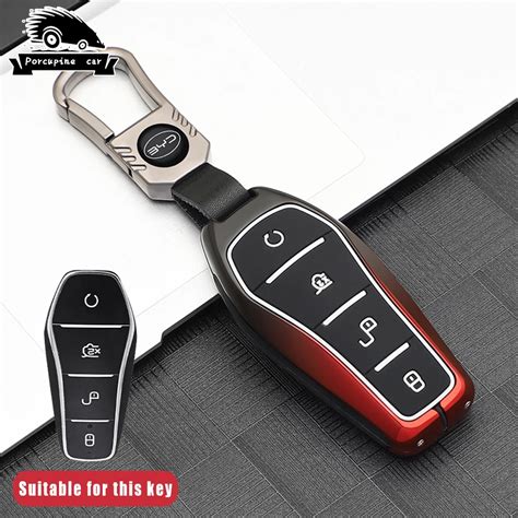 Car Key Case Cover Holder Key Bag For BYD Second Song Pro Tang Dm QIn