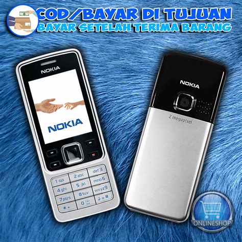 Jual Nokia 6300 Single Sim Jadul Bergaransi Shopee Indonesia