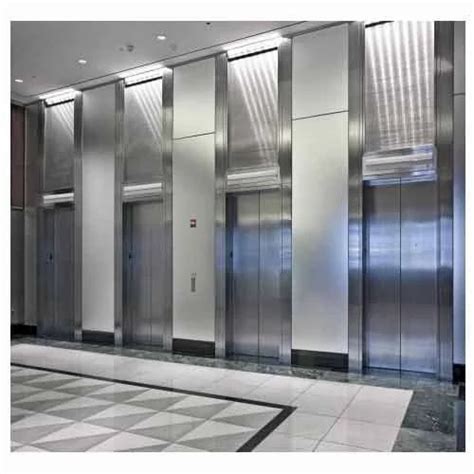 Stainless Steel Automatic Passenger Elevator Max Persons 8 Person At