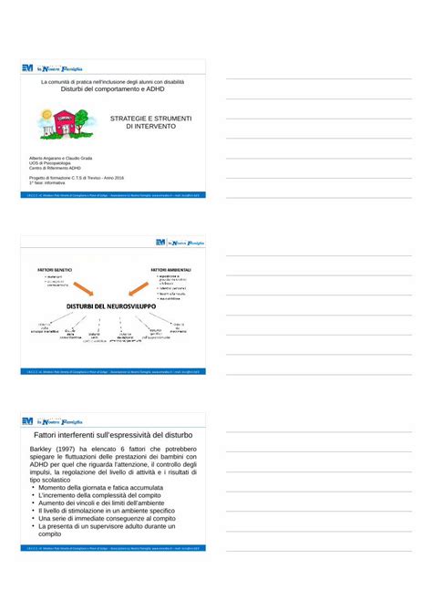 PDF Centro Di Riferimento ADHD 1 Fase Informativacts Besta It Pi3cf