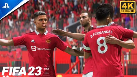 Fifa 23 Barcelona Vs Manchester United Uefa Europa League 202223 Ps5™ 4k 60fps Youtube