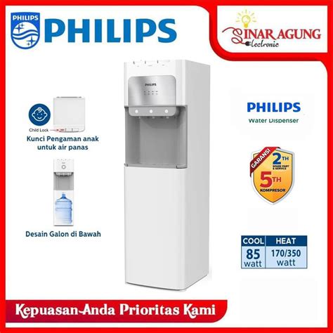 Philips Dispenser Add4971 Add4971 Wh Galon Bawah Garansi Resmi