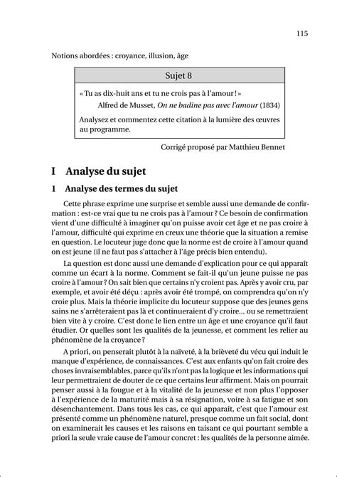 Dissertation Amour Prepa Exemple Telegraph