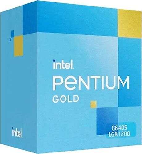 CPU Intel Pentium Gold G6405 (4.1GHz, 2 nhân 4 luồng, 4MB Cache, 58W ...