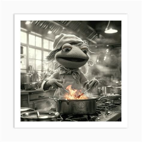 Muppets Cooking Art Print by Digital Art Lover - Fy