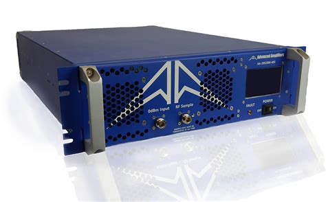 AA 20520M 400 Solid State High Power Amplifier Advanced Amplifiers